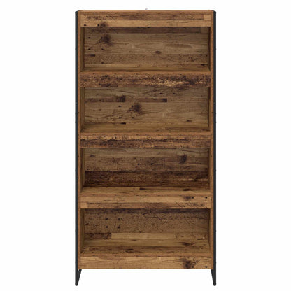 vidaXL Bücherregal 2 pcs Altholz 80 x 30 x 155 cm Holzwerkstoff