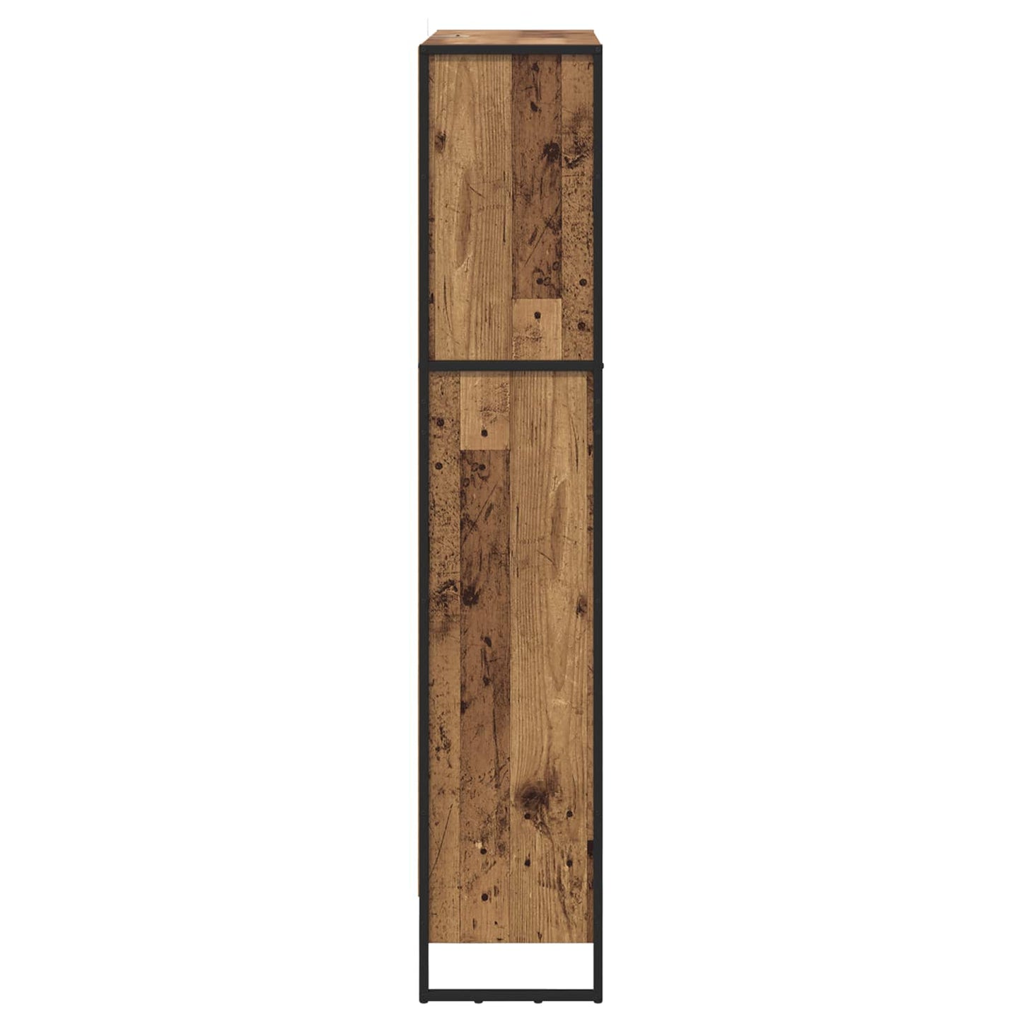 vidaXL Bücherregal 2 pcs Altholz 80 x 30 x 155 cm Holzwerkstoff