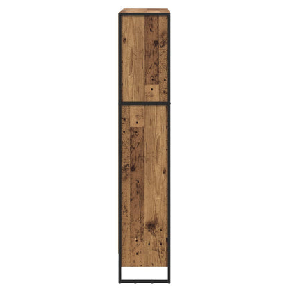 vidaXL Bücherregal 2 pcs Altholz 80 x 30 x 155 cm Holzwerkstoff