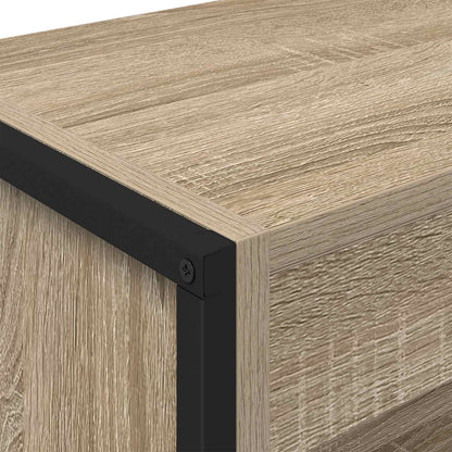 vidaXL Bücherregal 2 pcs Sonoma 80 x 30 x 155 cm Holzwerkstoff