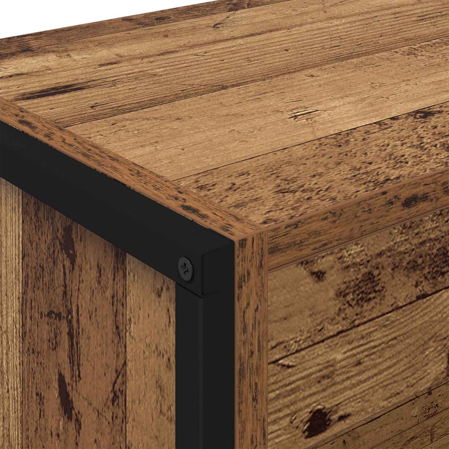 vidaXL Bücherregal 2 pcs Altholz 80 x 30 x 155 cm Holzwerkstoff
