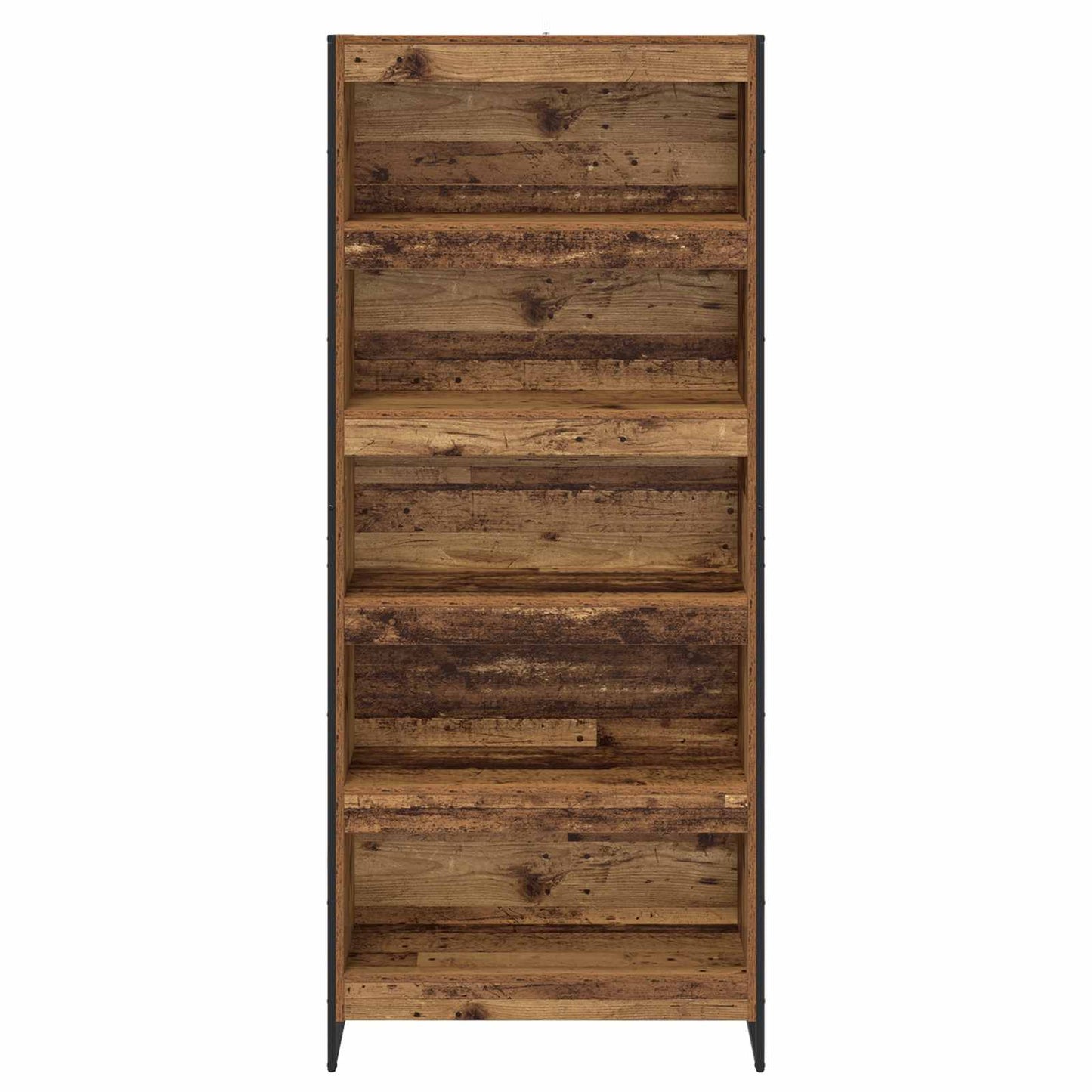 vidaXL Bücherregal 2 pcs Altholz 80 x 30 x 155 cm Holzwerkstoff
