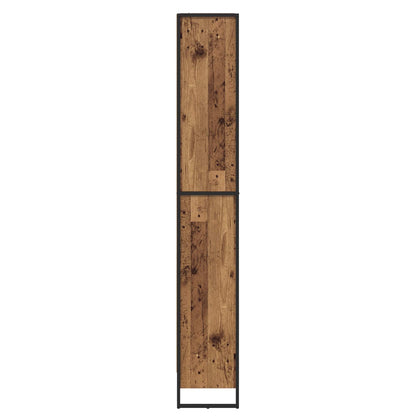 vidaXL Bücherregal 2 pcs Altholz 80 x 30 x 155 cm Holzwerkstoff