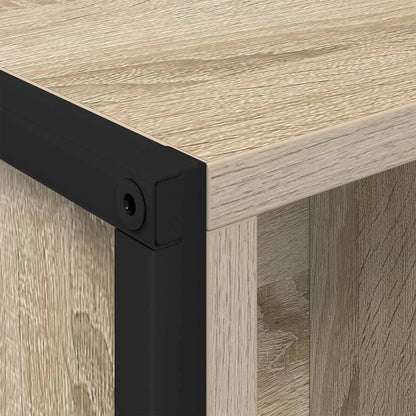 vidaXL Bücherregal 2 pcs Sonoma 99,5 x 30 x 108 cm Holzwerkstoff