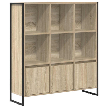 vidaXL Bücherregal 2 pcs Sonoma 99,5 x 30 x 108 cm Holzwerkstoff