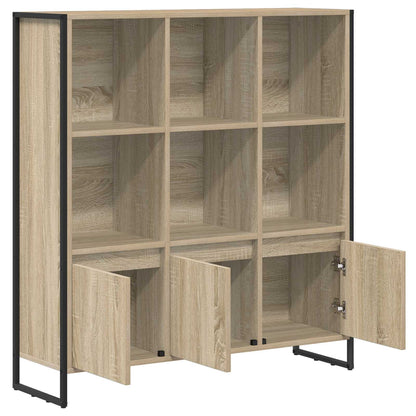 vidaXL Bücherregal 2 pcs Sonoma 99,5 x 30 x 108 cm Holzwerkstoff