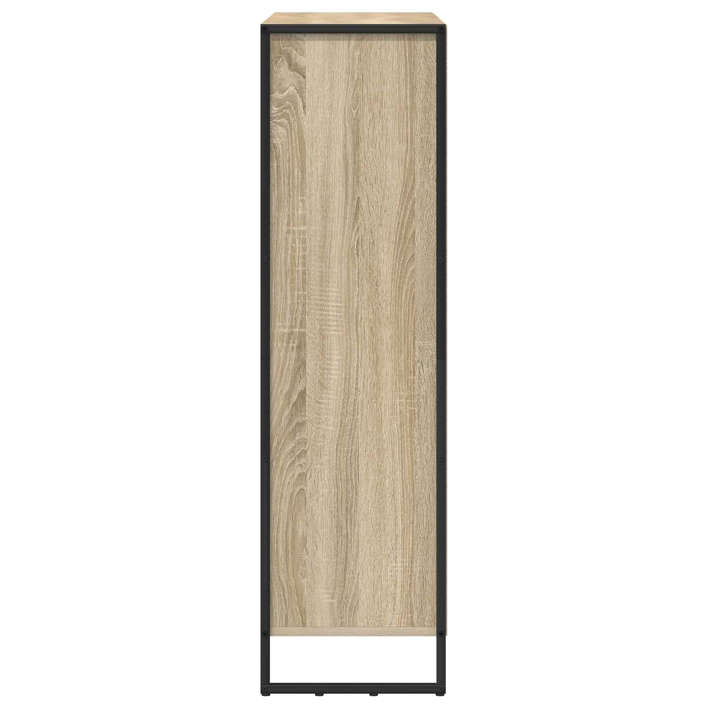 vidaXL Bücherregal 2 pcs Sonoma 99,5 x 30 x 108 cm Holzwerkstoff