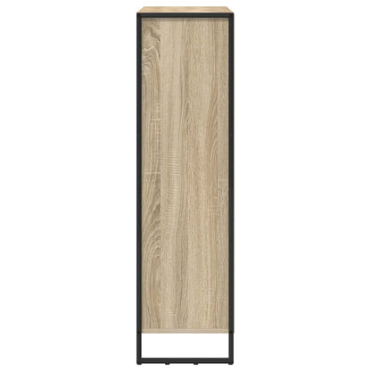 vidaXL Bücherregal 2 pcs Sonoma 99,5 x 30 x 108 cm Holzwerkstoff