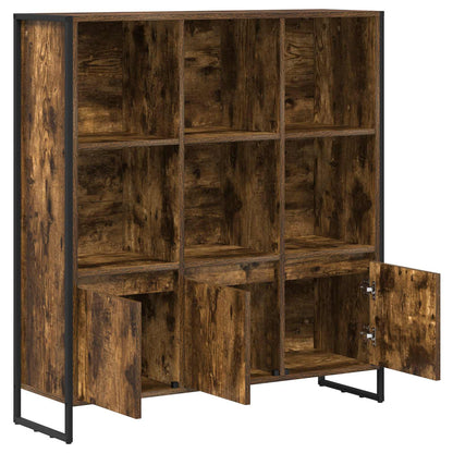 vidaXL Bücherregal 2 pcs Raucharbe 99,5 x 30 x 108 cm Holzwerkstoff