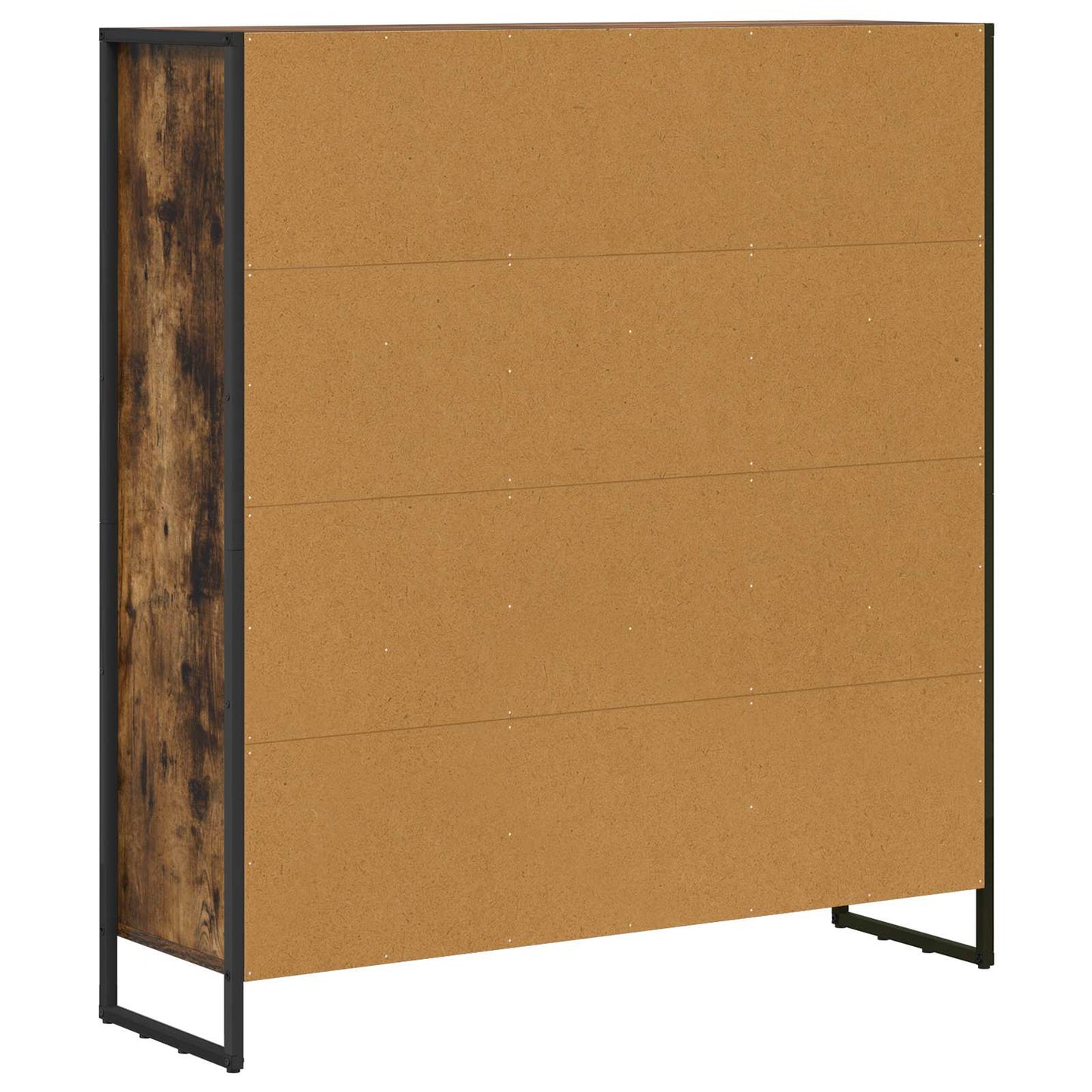 vidaXL Bücherregal 2 pcs Raucharbe 99,5 x 30 x 108 cm Holzwerkstoff