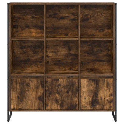 vidaXL Bücherregal 2 pcs Raucharbe 99,5 x 30 x 108 cm Holzwerkstoff