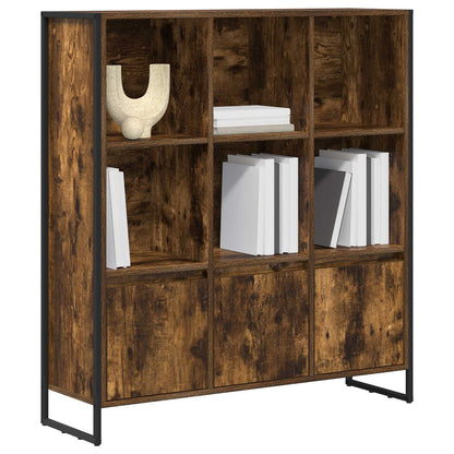 vidaXL Bücherregal 2 pcs Raucharbe 99,5 x 30 x 108 cm Holzwerkstoff