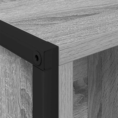 Bücherregal 2 pcs Graues Sonoma 99,5 x 30 x 108 cm