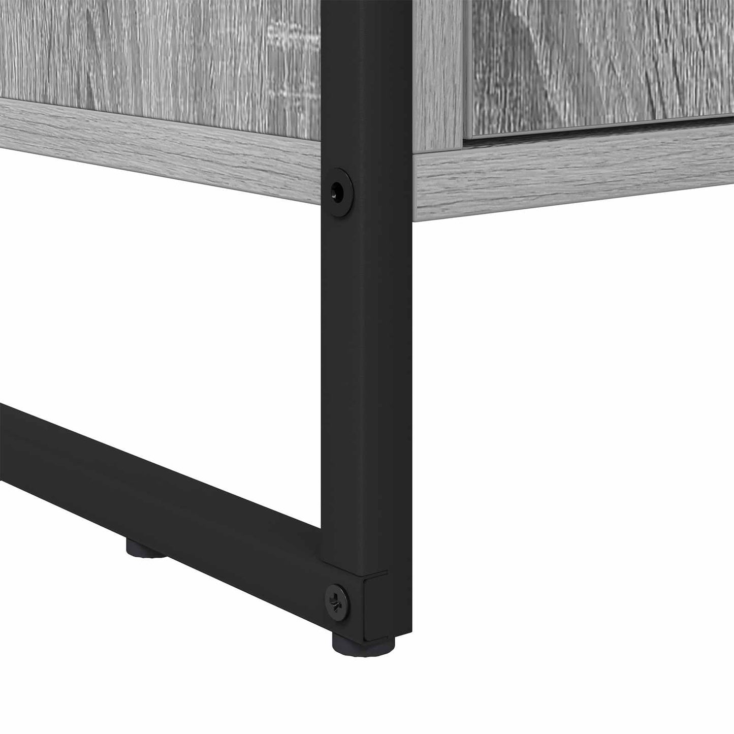 Bücherregal 2 pcs Graues Sonoma 99,5 x 30 x 108 cm