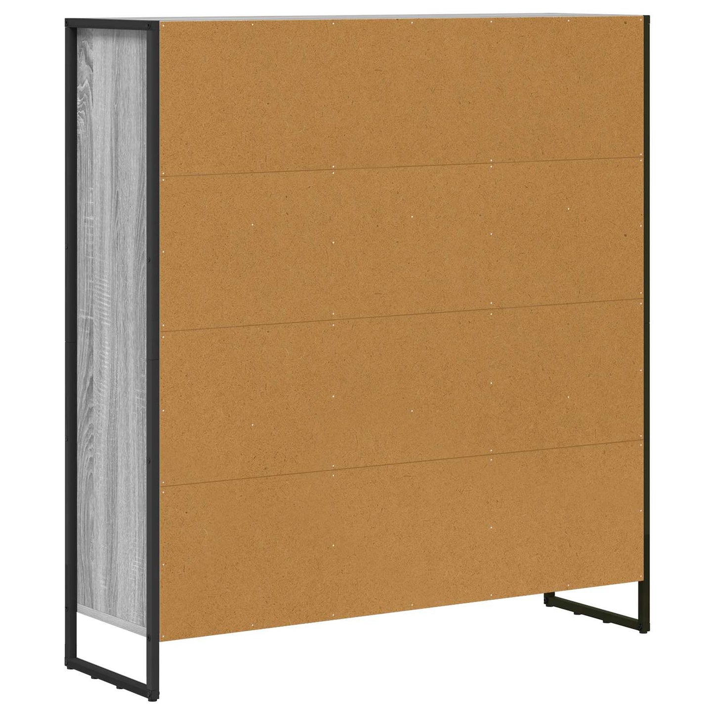 Bücherregal 2 pcs Graues Sonoma 99,5 x 30 x 108 cm