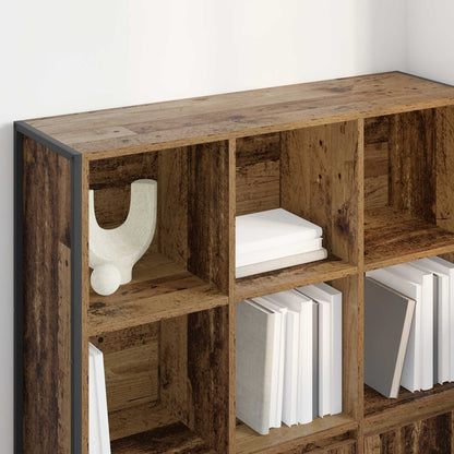 vidaXL Bücherregal 2 pcs Altholz 99,5 x 30 x 108 cm Holzwerkstoff