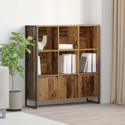 vidaXL Bücherregal 2 pcs Altholz 99,5 x 30 x 108 cm Holzwerkstoff