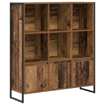 vidaXL Bücherregal 2 pcs Altholz 99,5 x 30 x 108 cm Holzwerkstoff