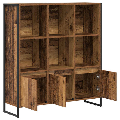 vidaXL Bücherregal 2 pcs Altholz 99,5 x 30 x 108 cm Holzwerkstoff