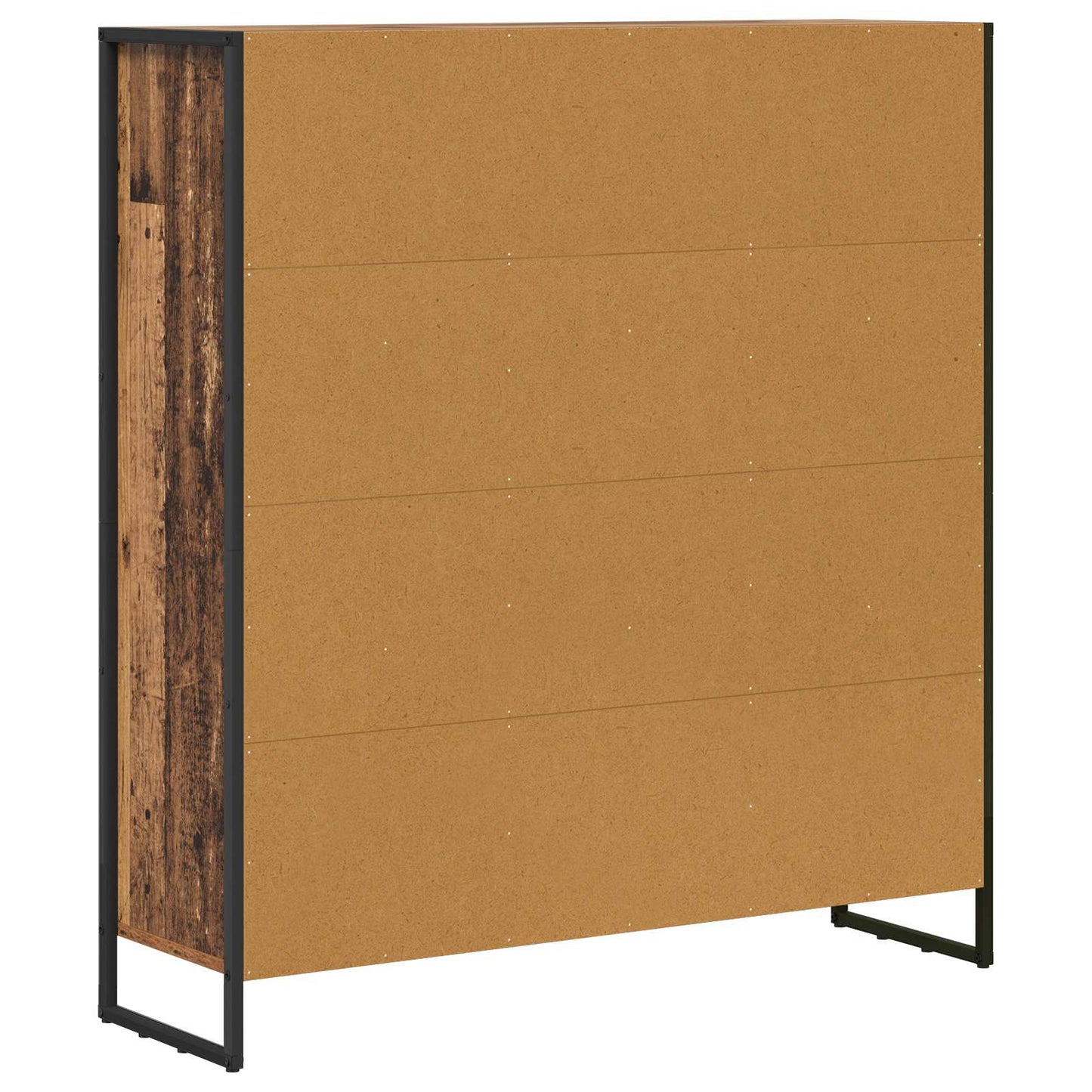 vidaXL Bücherregal 2 pcs Altholz 99,5 x 30 x 108 cm Holzwerkstoff