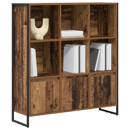 vidaXL Bücherregal 2 pcs Altholz 99,5 x 30 x 108 cm Holzwerkstoff