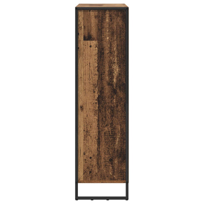vidaXL Bücherregal 2 pcs Altholz 99,5 x 30 x 108 cm Holzwerkstoff