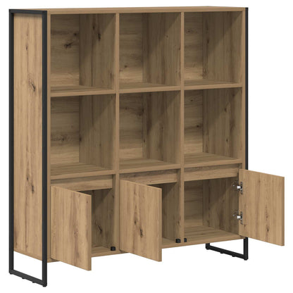 vidaXL Bücherregal 2 pcs Kunsthandwerk Eiche 99,5 x 30 x 108 cm
