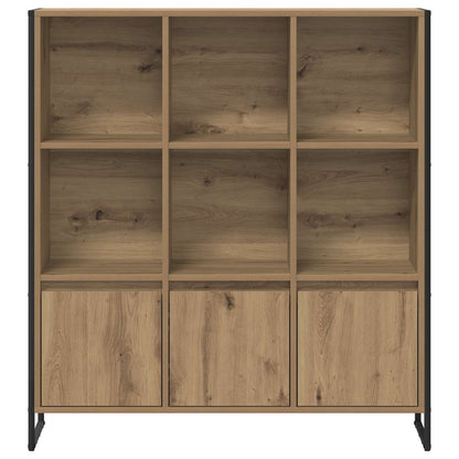 vidaXL Bücherregal 2 pcs Kunsthandwerk Eiche 99,5 x 30 x 108 cm