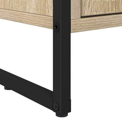 vidaXL Hohe Schränke 2 pcs Sonoma 60 x 36 x 200 cm Holzwerkstoff