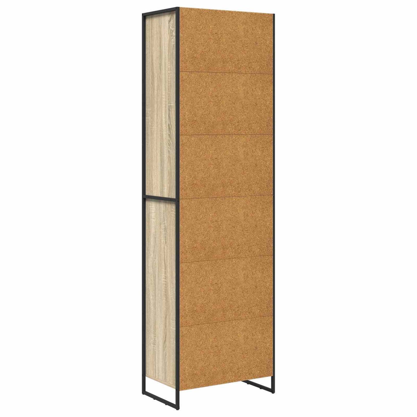 vidaXL Hohe Schränke 2 pcs Sonoma 60 x 36 x 200 cm Holzwerkstoff