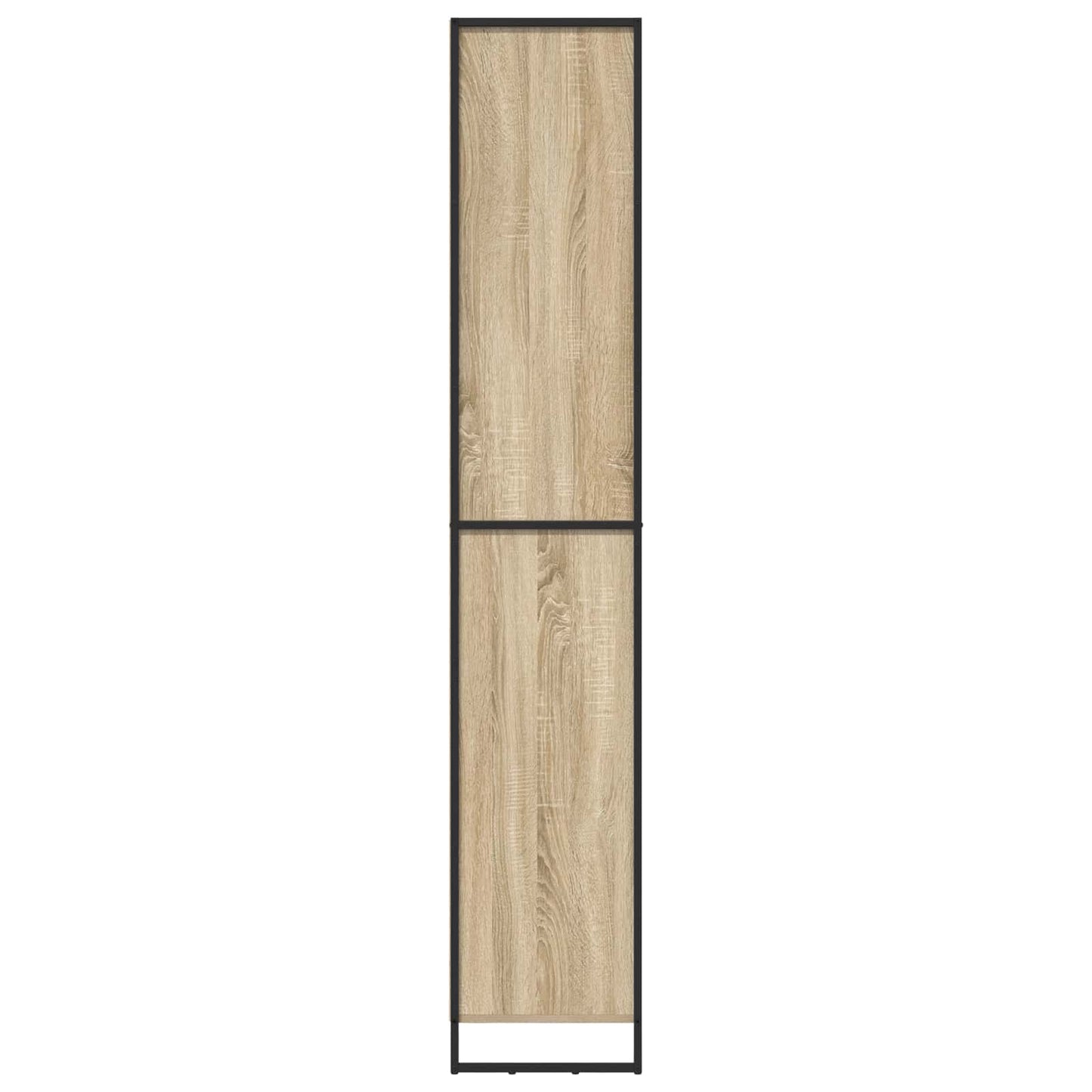 vidaXL Hohe Schränke 2 pcs Sonoma 60 x 36 x 200 cm Holzwerkstoff