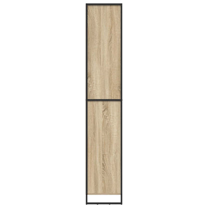 vidaXL Hohe Schränke 2 pcs Sonoma 60 x 36 x 200 cm Holzwerkstoff