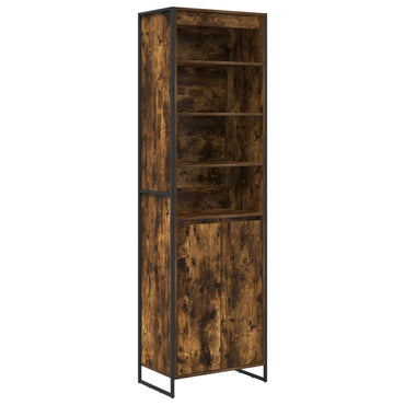 vidaXL Hohe Schränke 2 pcs Raucharbe 60 x 36 x 200 cm Holzwerkstoff