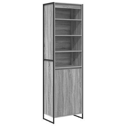 vidaXL Hohe Schränke 2 pcs Graues Sonoma 60 x 36 x 200 cm