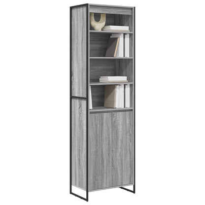 vidaXL Hohe Schränke 2 pcs Graues Sonoma 60 x 36 x 200 cm