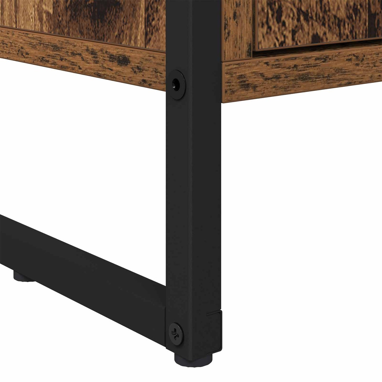 vidaXL Hohe Schränke 2 pcs Altholz 60 x 36 x 200 cm Holzwerkstoff