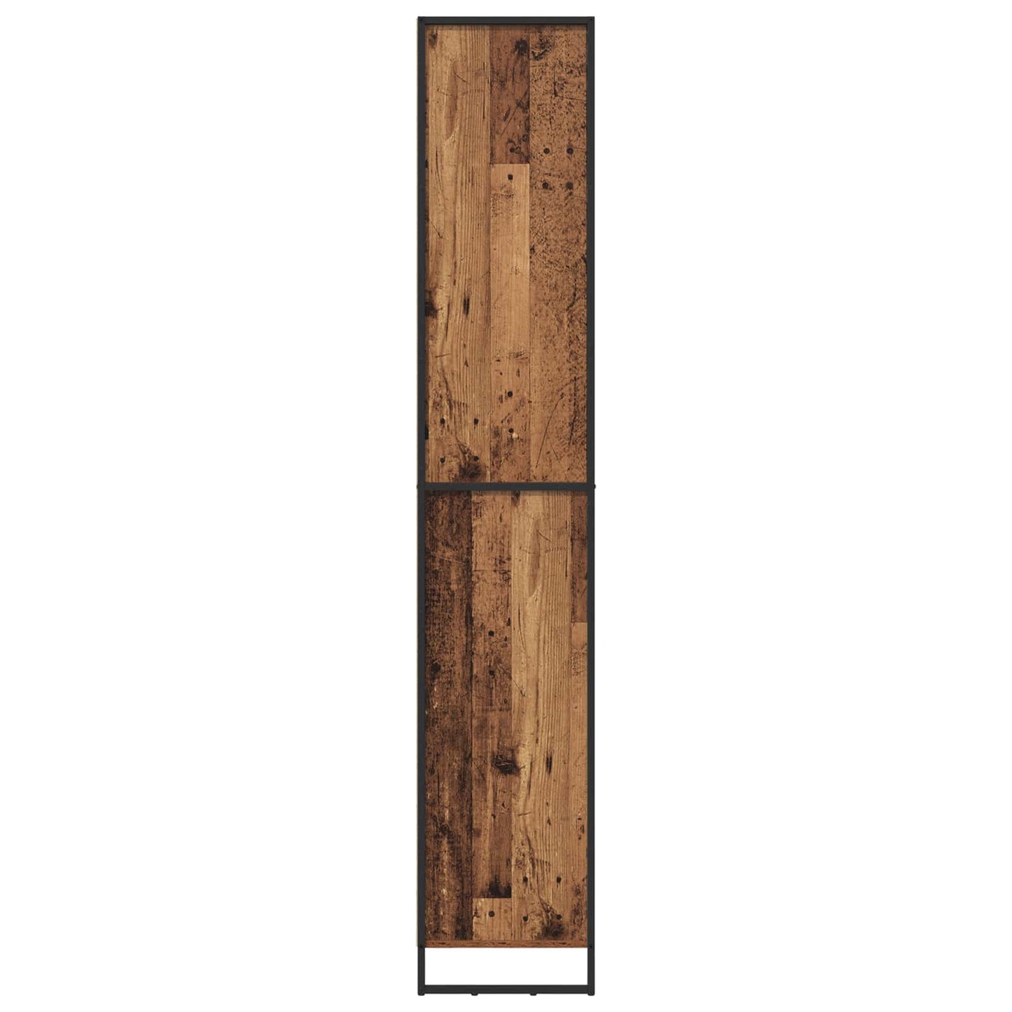 vidaXL Hohe Schränke 2 pcs Altholz 60 x 36 x 200 cm Holzwerkstoff