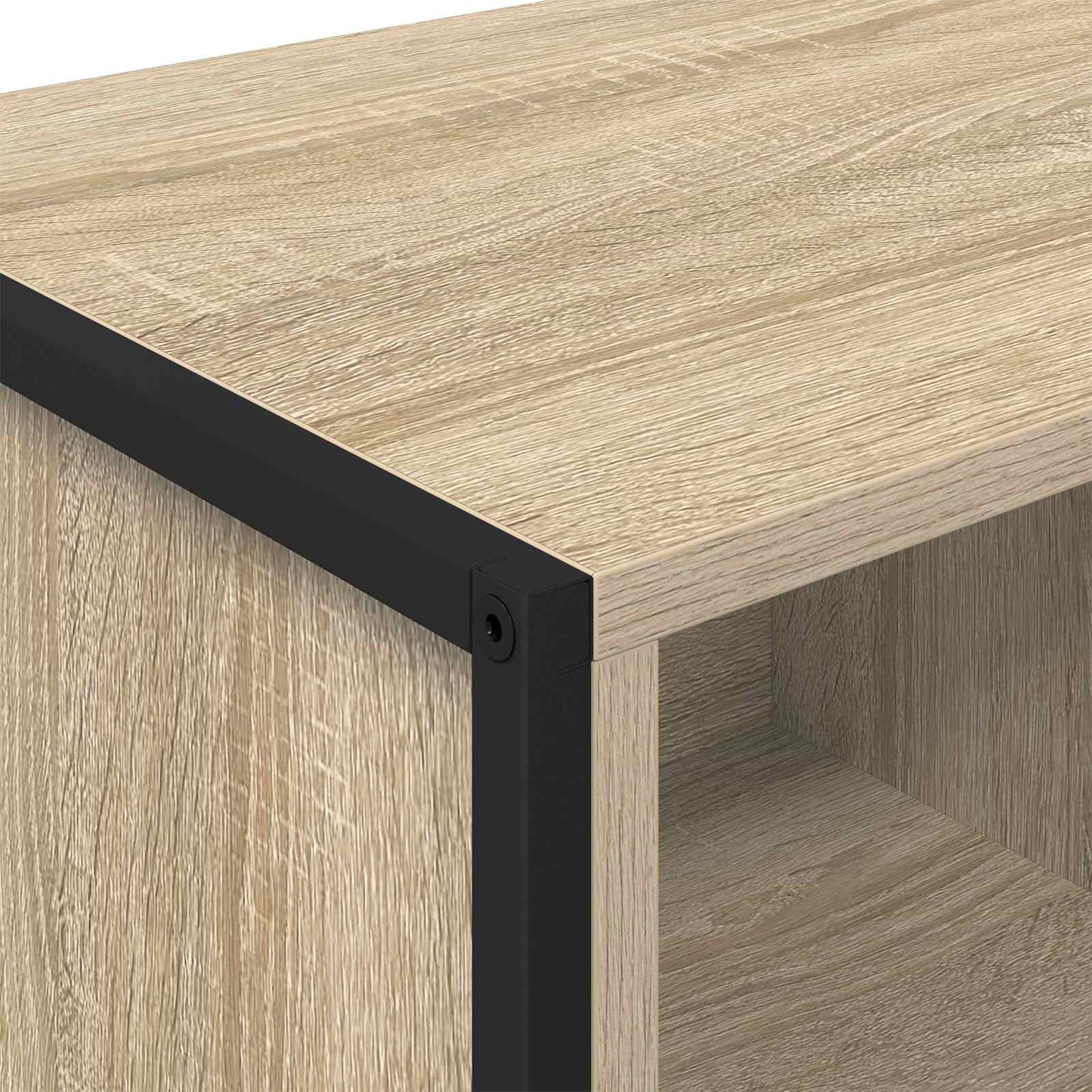 vidaXL Sideboard 2 pcs Sonoma 81 x 36 x 150.5 cm Holzwerkstoff