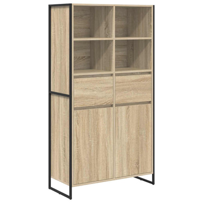vidaXL Sideboard 2 pcs Sonoma 81 x 36 x 150.5 cm Holzwerkstoff