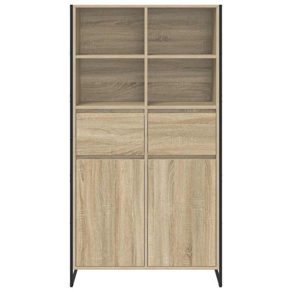 vidaXL Sideboard 2 pcs Sonoma 81 x 36 x 150.5 cm Holzwerkstoff