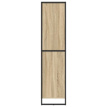 vidaXL Sideboard 2 pcs Sonoma 81 x 36 x 150.5 cm Holzwerkstoff