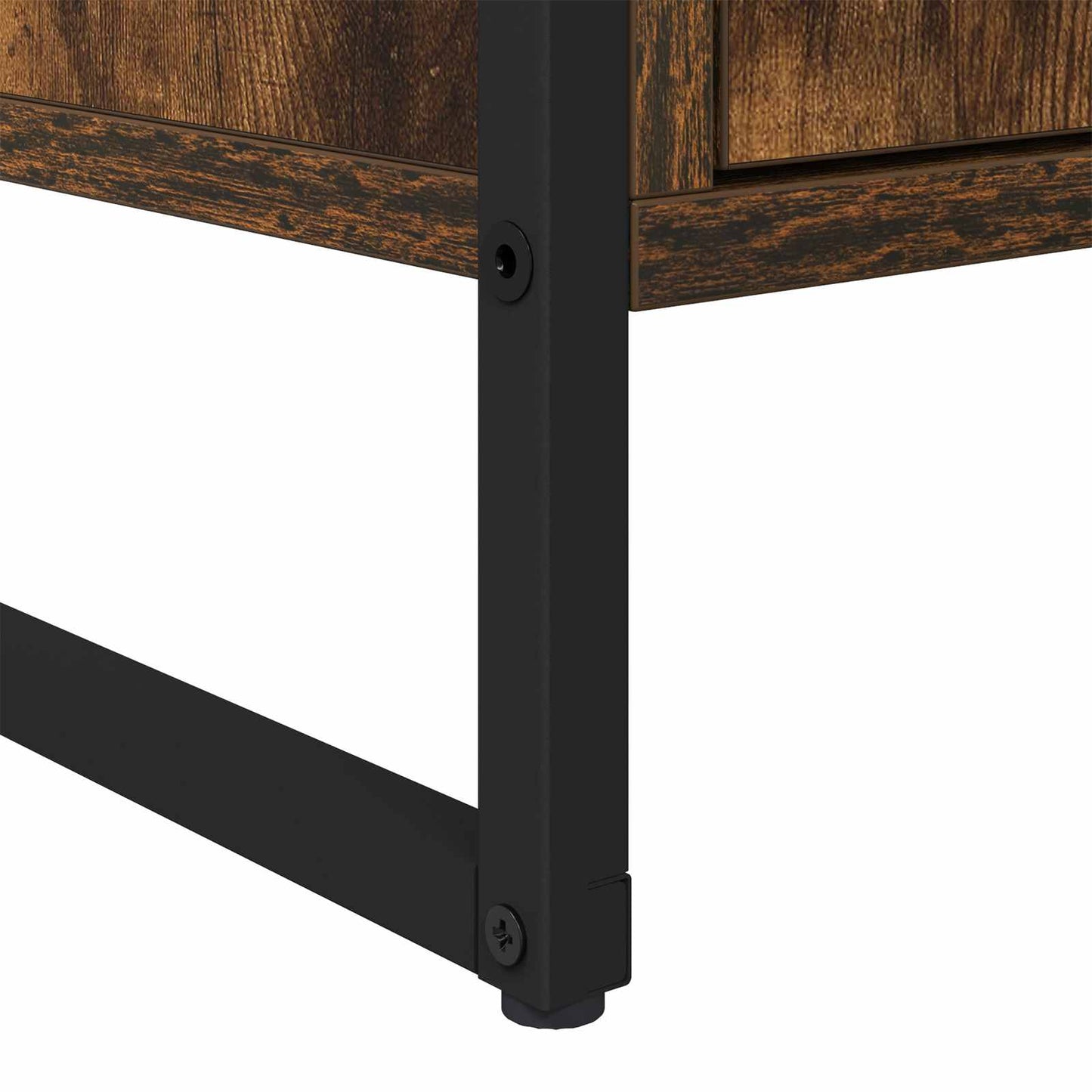 vidaXL Sideboard 2 pcs Raucharbe 81 x 36 x 150.5 cm Holzwerkstoff