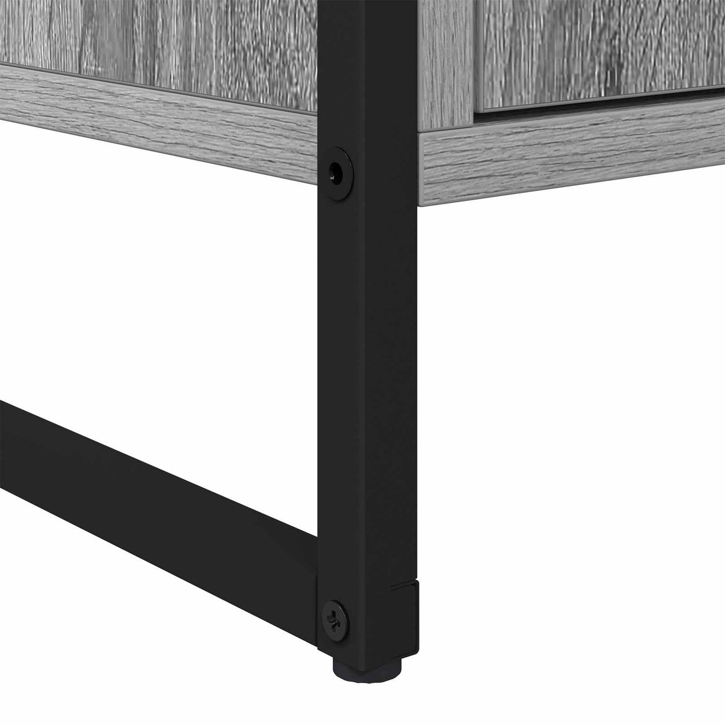 vidaXL Sideboard 2 pcs Graues Sonoma 81 x 36 x 150.5 cm Holzwerkstoff