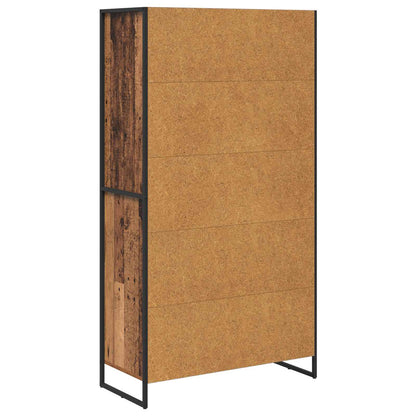 vidaXL Sideboard 2 pcs Altholz 81 x 36 x 150.5 cm Holzwerkstoff