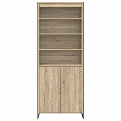 Hohe Schränke 2 pcs Sonoma 79 x 36 x 200 cm Holzwerkstoff