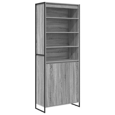 vidaXL Hohe Schränke 2 pcs Graues Sonoma 79 x 36 x 200 cm