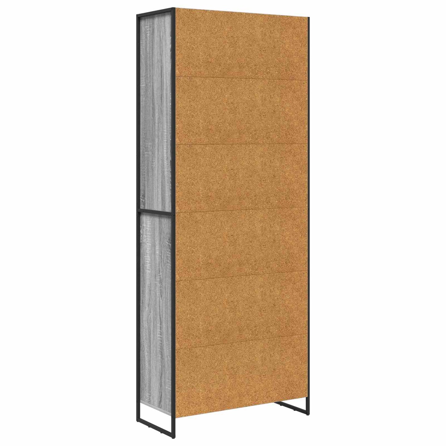 vidaXL Hohe Schränke 2 pcs Graues Sonoma 79 x 36 x 200 cm