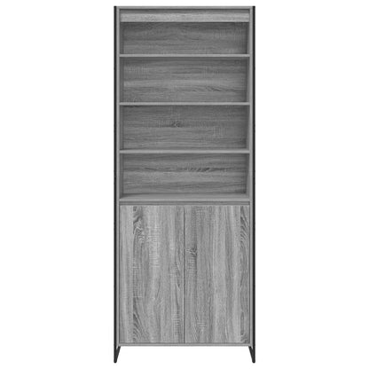 vidaXL Hohe Schränke 2 pcs Graues Sonoma 79 x 36 x 200 cm