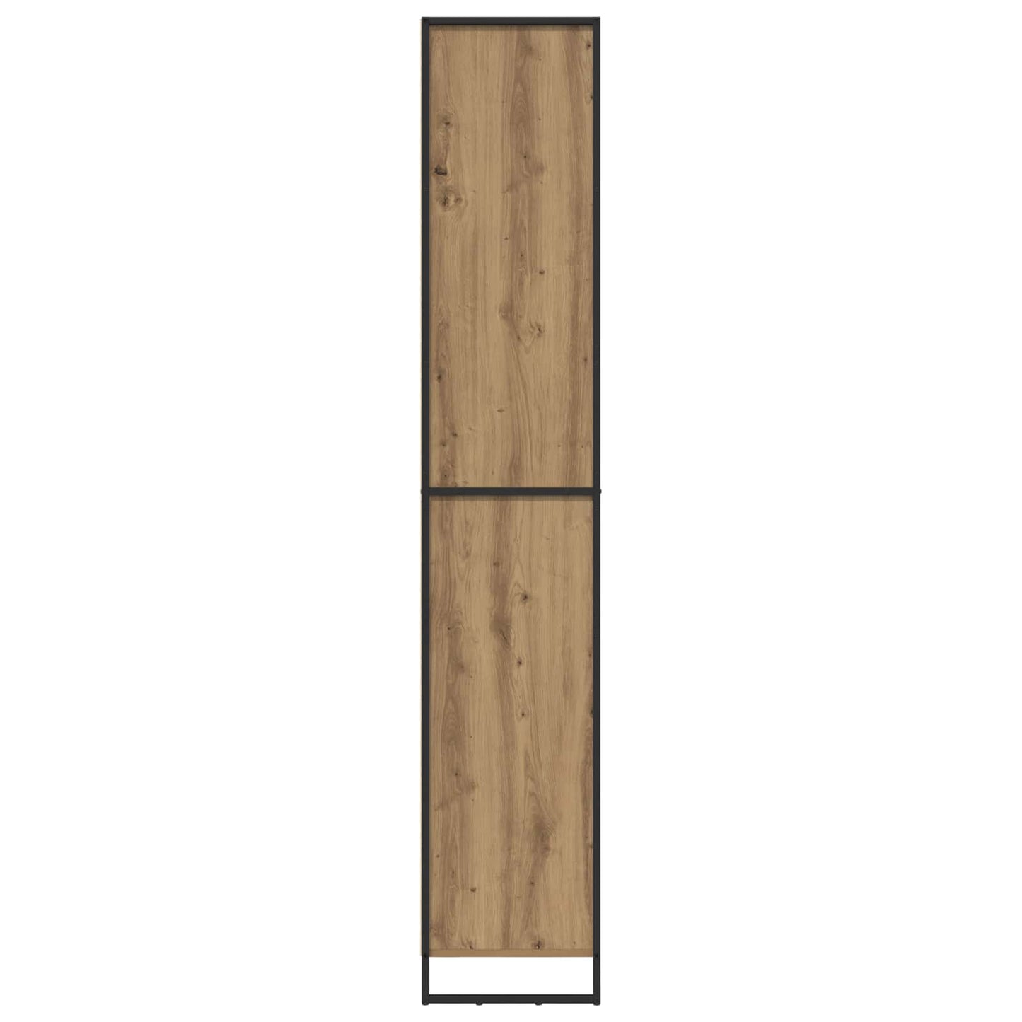 vidaXL Hohe Schränke 2 pcs Kunsthandwerk Eiche 79 x 36 x 200 cm