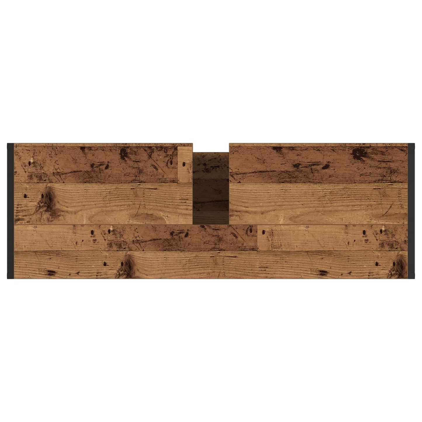 vidaXL Badezimmermöbel-Set mit Schubladen Altholz Holzwerkstoff